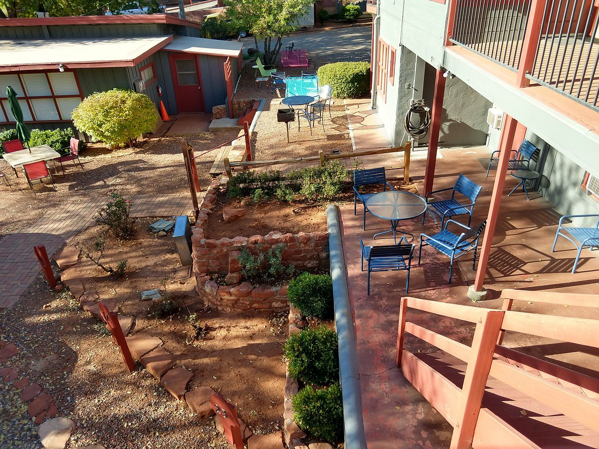 Outdoor seating area