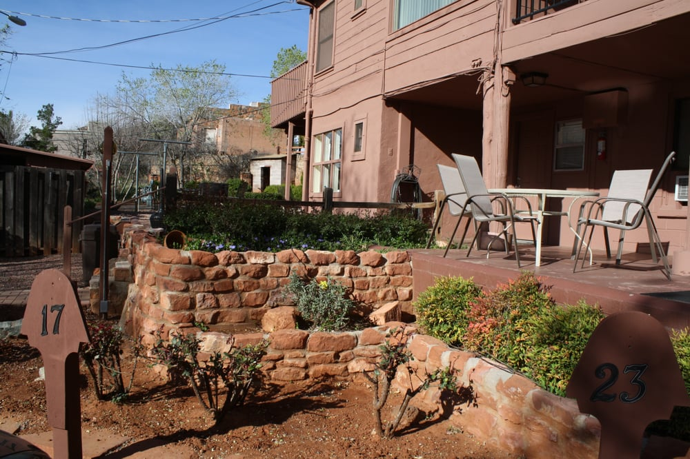 Stone courtyard